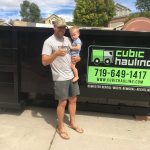 dumpster rental military move